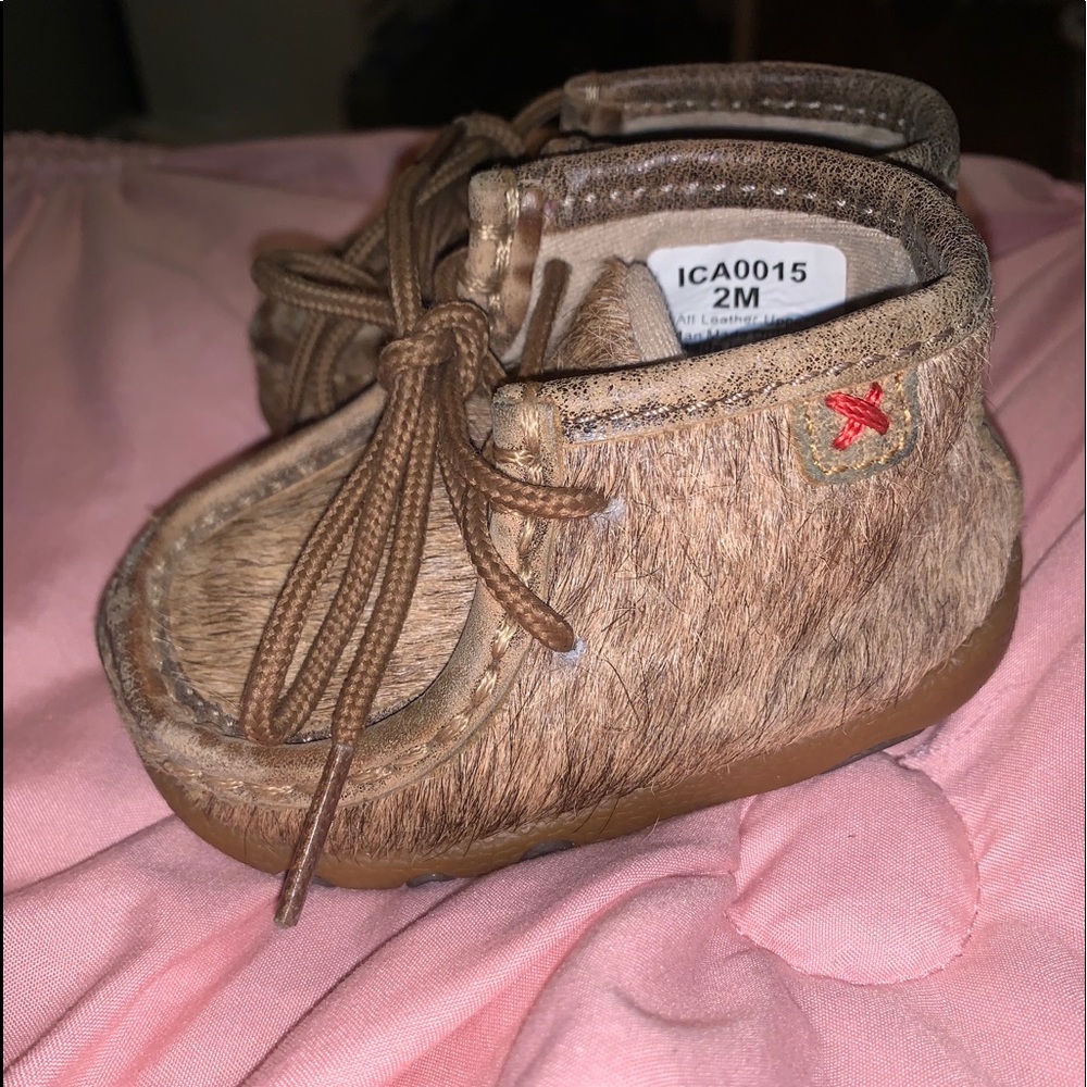 Infant Brindle Twisted X Mocs